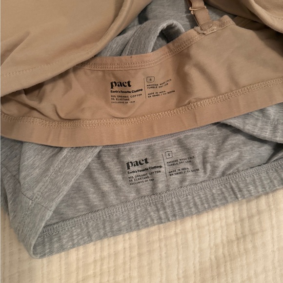 PACT Scoop Bralettes - Picture 3 of 3